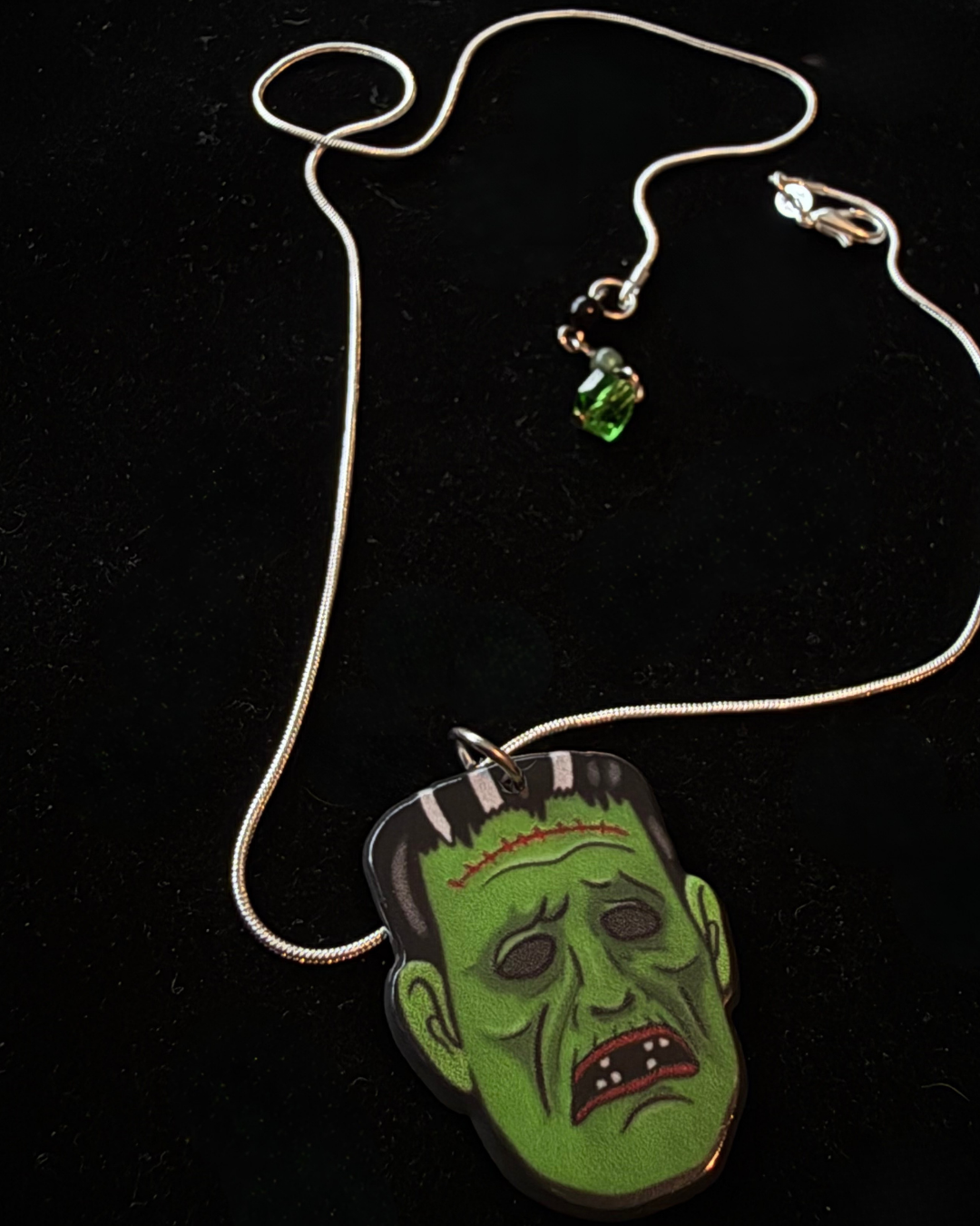 Frankenstein's Monster necklace