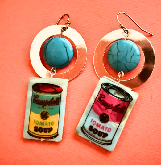 Soup Painting Earrings